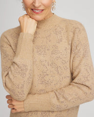 Chico's Sale - Jacquard Mockneck Pullover