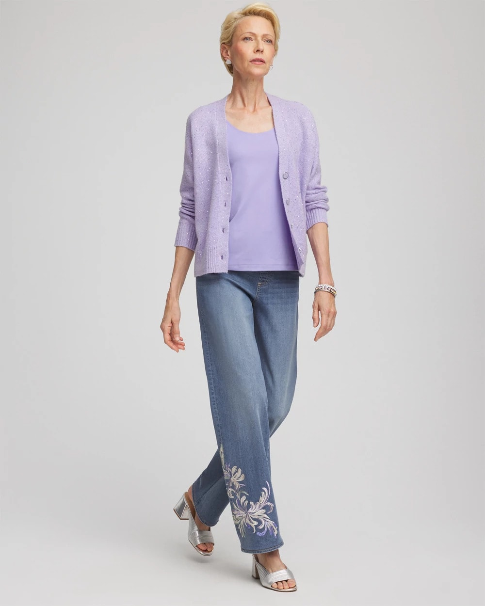 Chico's On Sale - Shine Boyfriend Cardigan