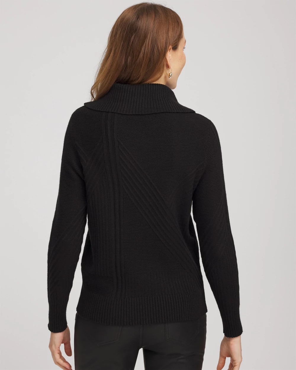 Chico's Outlet - Ribbed Cowlneck Sweater
