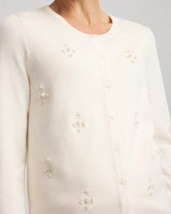 Chico's / Embellished Crewneck Cardigan