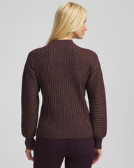 Chico's For Sale - Metallic Ribbed Pullover