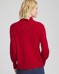 Chico's / Button Envelope Neck Sweater