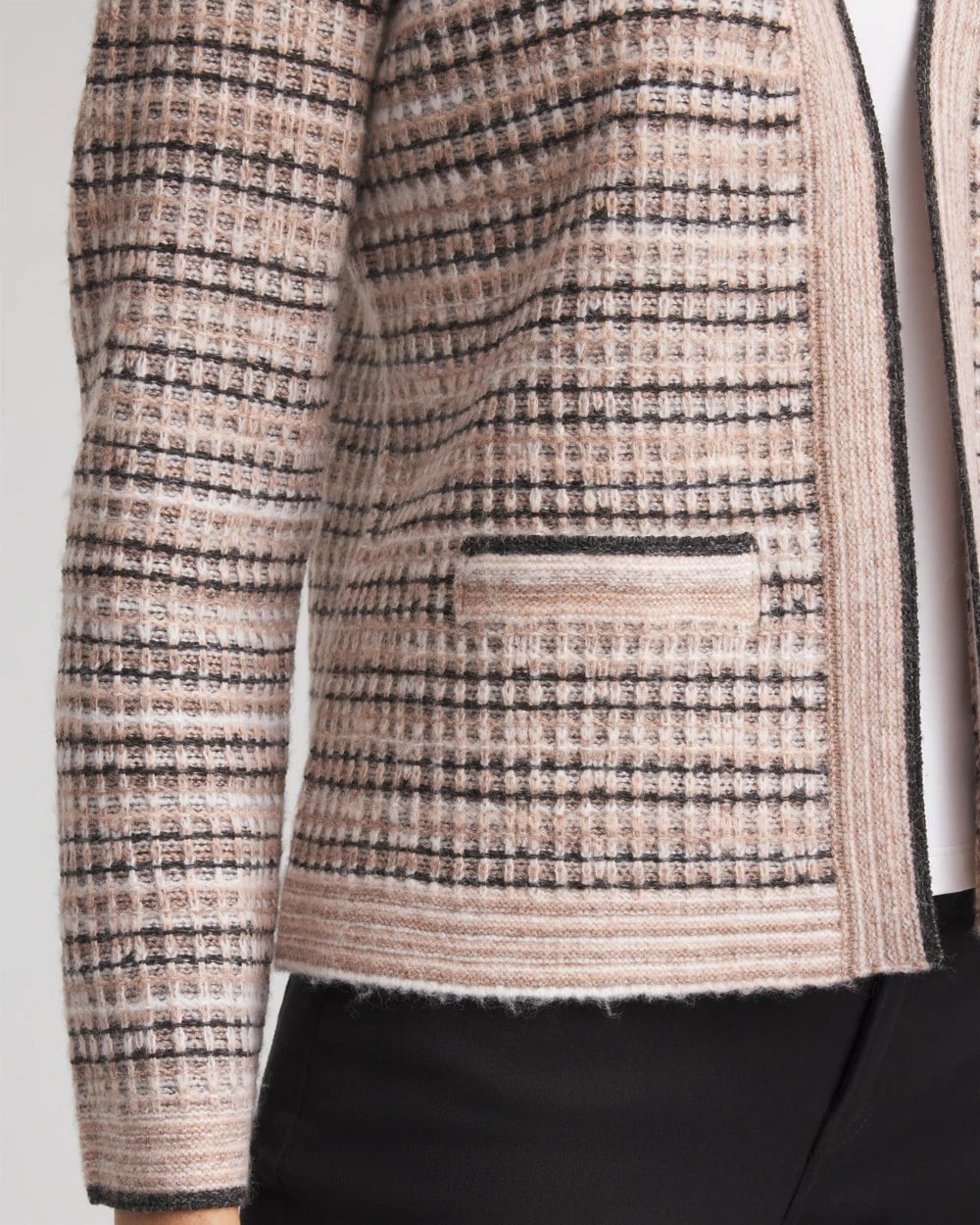 Chico's Sale - Sunset Abstract Sweater Jacket