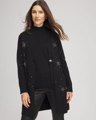 Chico's Outlet - Rhinestone Embellished Cardigan