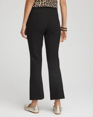 Chico's On Sale - Bi-Stretch Flared Button-Hem Cropped Pants