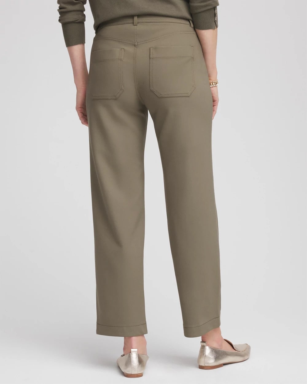 Chico's Online - Petite Bi-Stretch Straight Ankle Pants