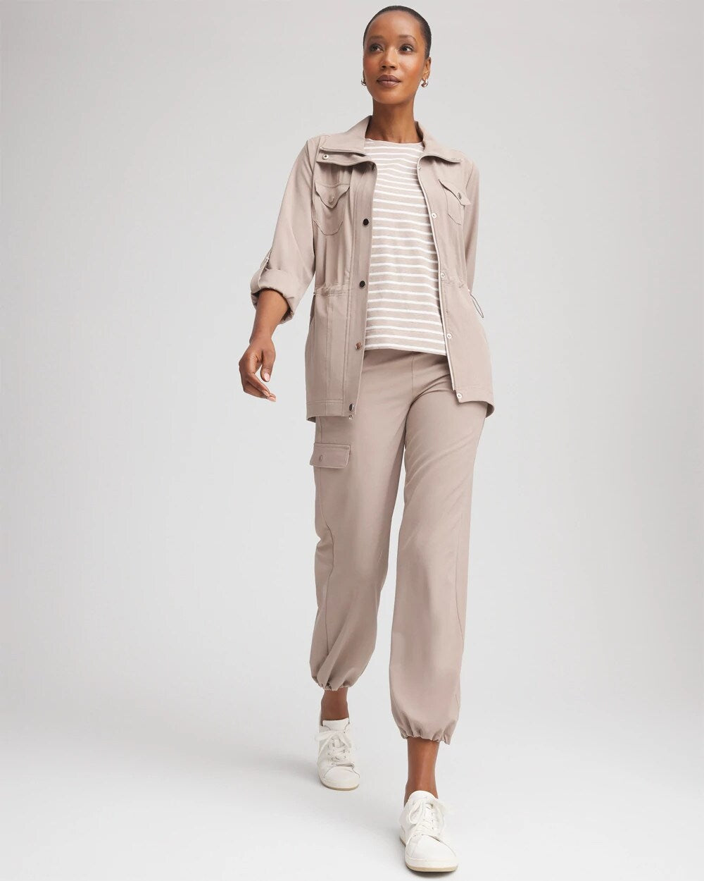 Chico's Discount - Zenergy® Ripstop Cargo Ankle Pants