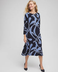 Chico's Discount - Travelers™ Abstract Midi Dress