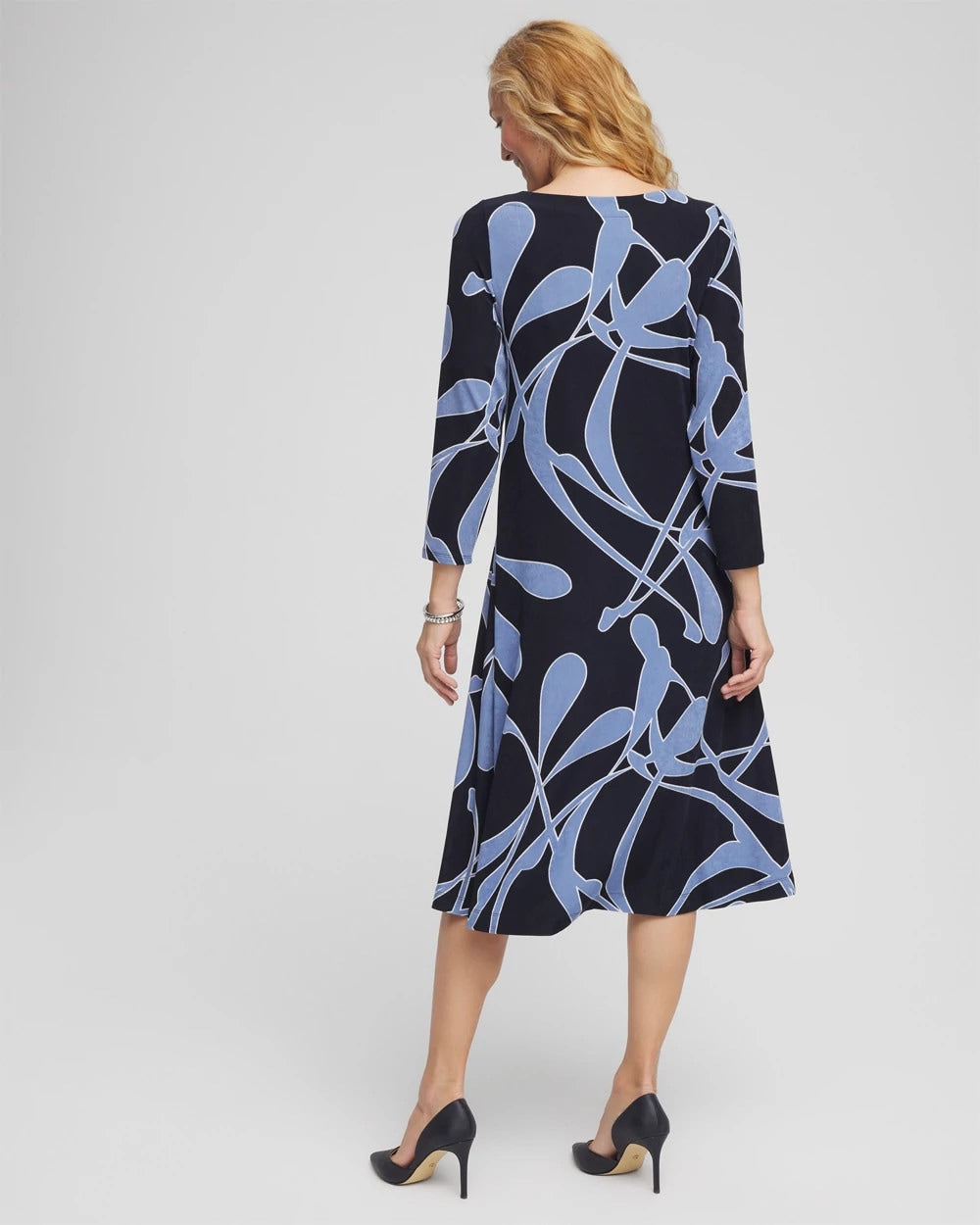 Chico's Discount - Travelers™ Abstract Midi Dress