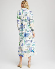 Chico's Outlet - Port Call Maxi Shirtdress