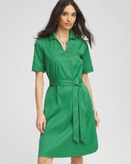 Chico's / Shirttail Hem Popover Dress