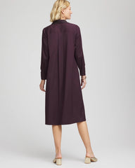 Chico's Sale - Sequin Collar Midi Shirtdress