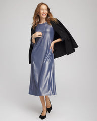 Chico's On Sale - Foiled Jersey Knit Maxi Dress
