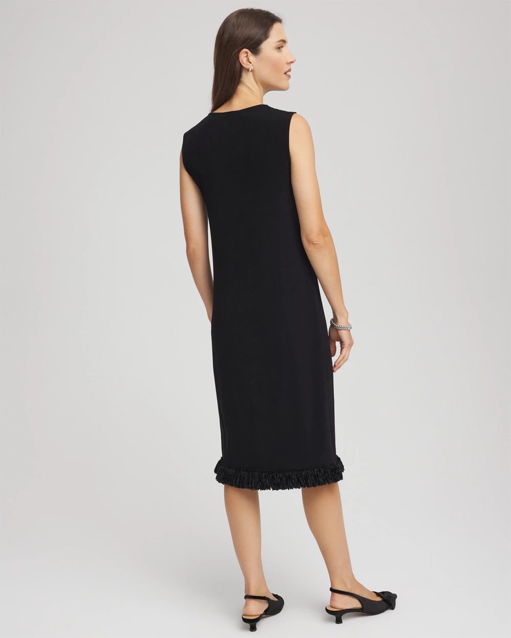 Chico's Online - Travelers™ Fringe Hem Tank Dress