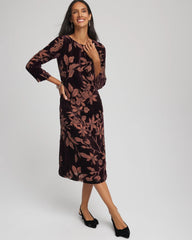 Chico's On Sale - Burnout Velvet Midi Dress