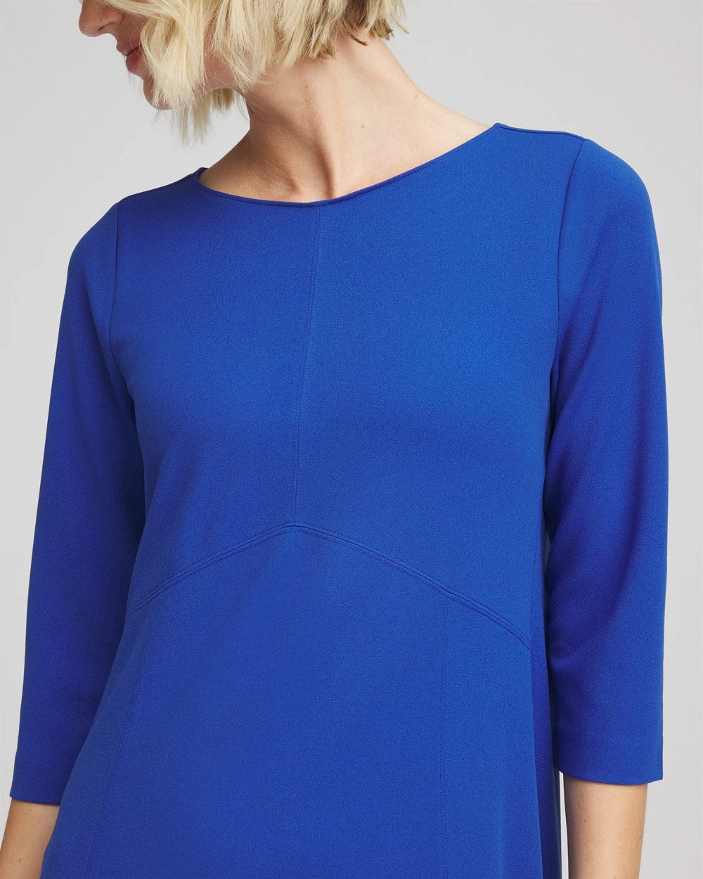 Chico's Outlet - Seamed Crepe Maxi Dress