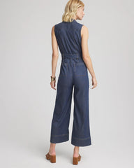 Chico's Online - Denim Wide-Leg Jumpsuit