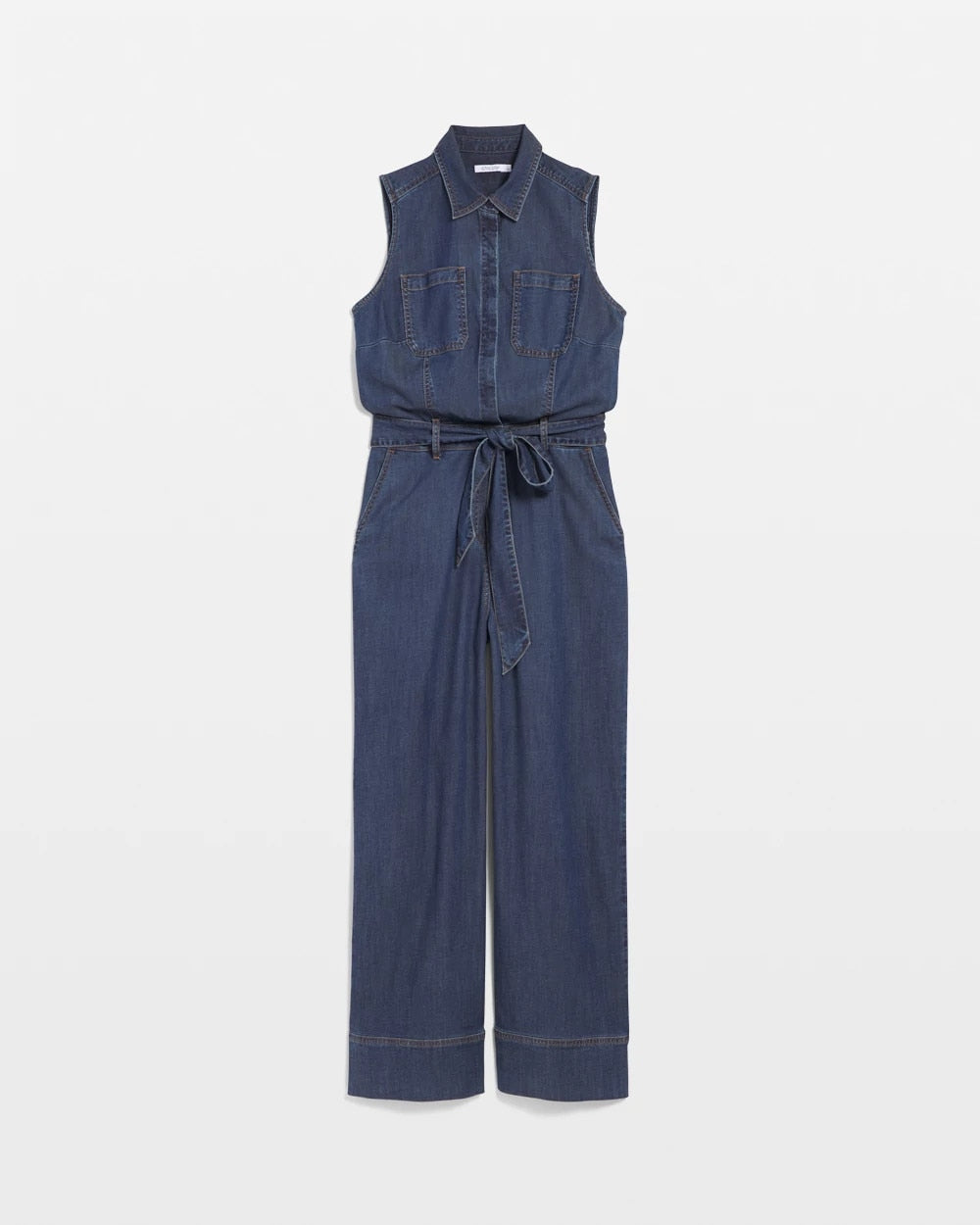Chico's Online - Denim Wide-Leg Jumpsuit
