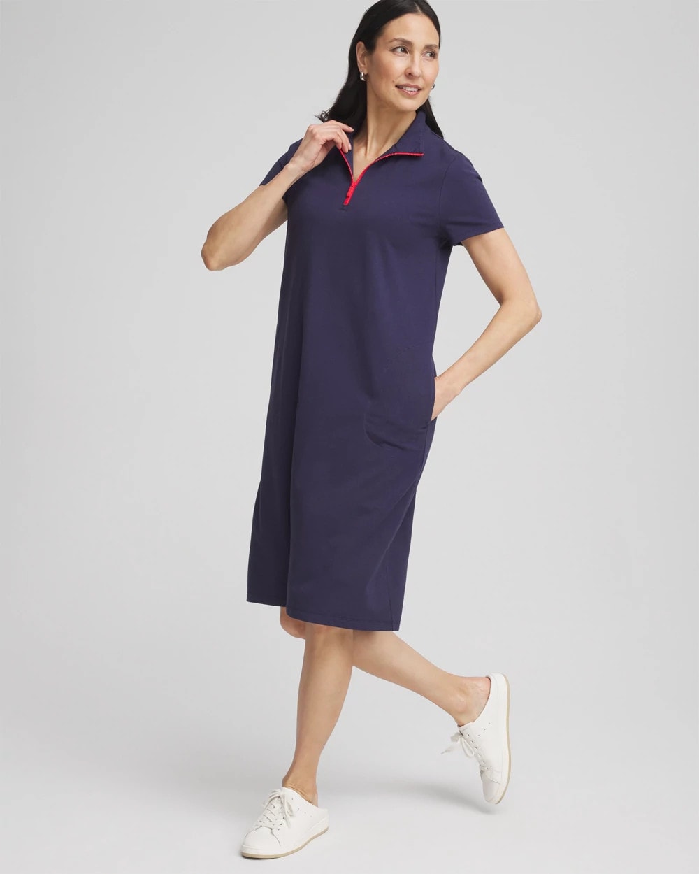 Chico's / Zenergy® UPF Half-Zip Dress