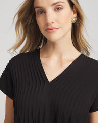 Chico's US - Silk-Twill Popover Midi Dress