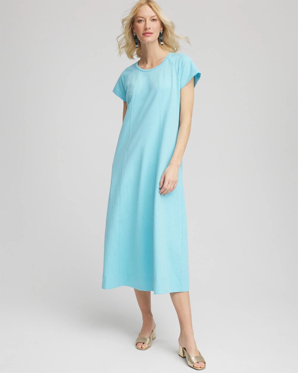 Chico's On Sale - Short-Sleeved Maxi Dress