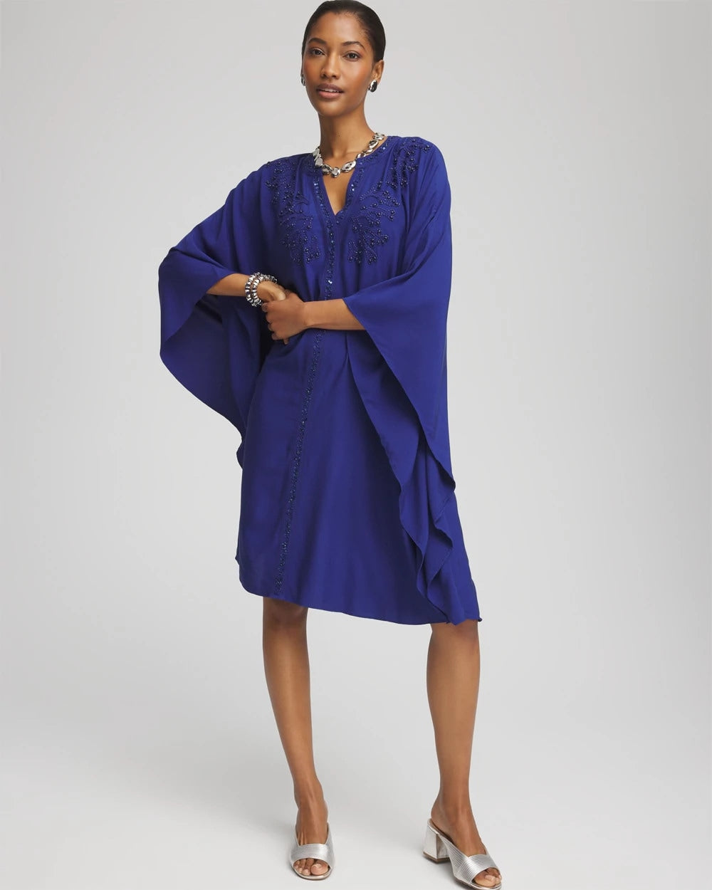 Chico's Online - Embellished Kaftan Dress