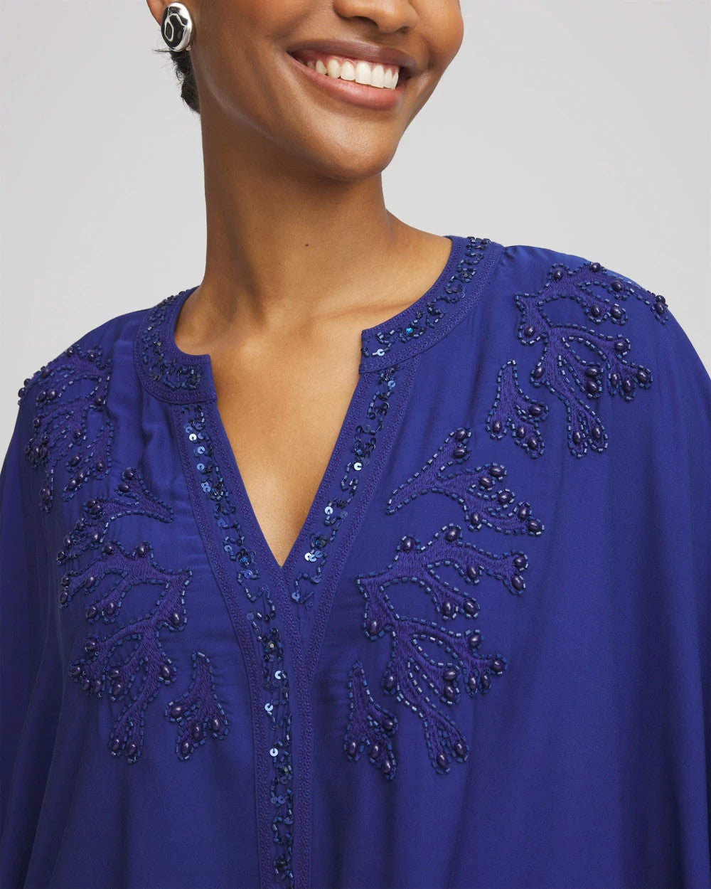 Chico's Online - Embellished Kaftan Dress