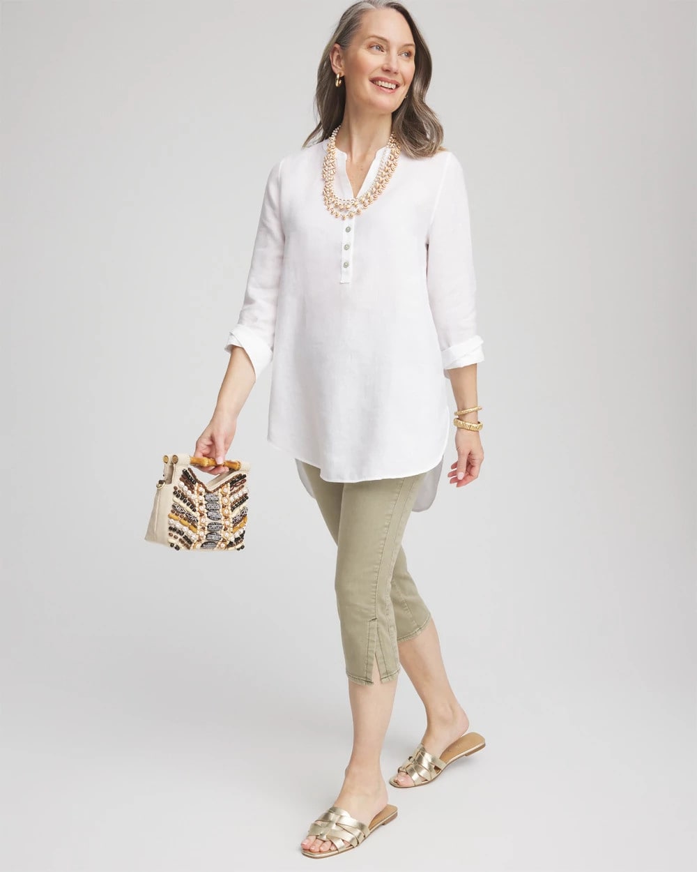 Chico's Sale - 19" Pull-on Capri Jeans