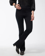 Chico's On Sale - Black Pull-on Bootcut Jeggings