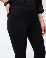 Chico's On Sale - Black Pull-on Bootcut Jeggings