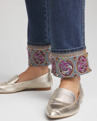Chico's Outlet - Embellished Pull-On Slim Ankle Jeggings