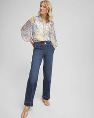 Chico's Discount - Pull-On Wide-Leg Jeans