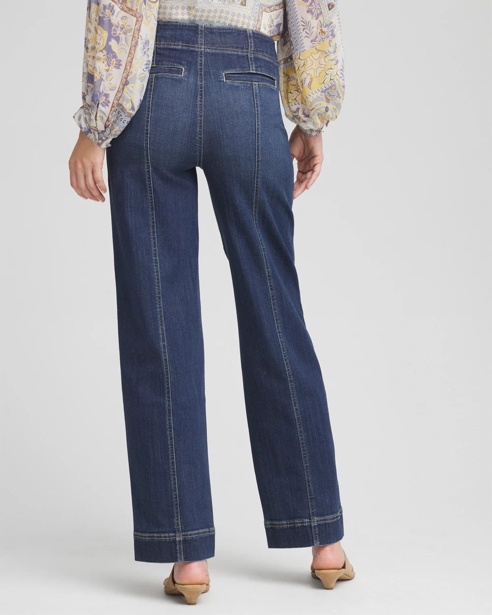 Chico's Discount - Pull-On Wide-Leg Jeans