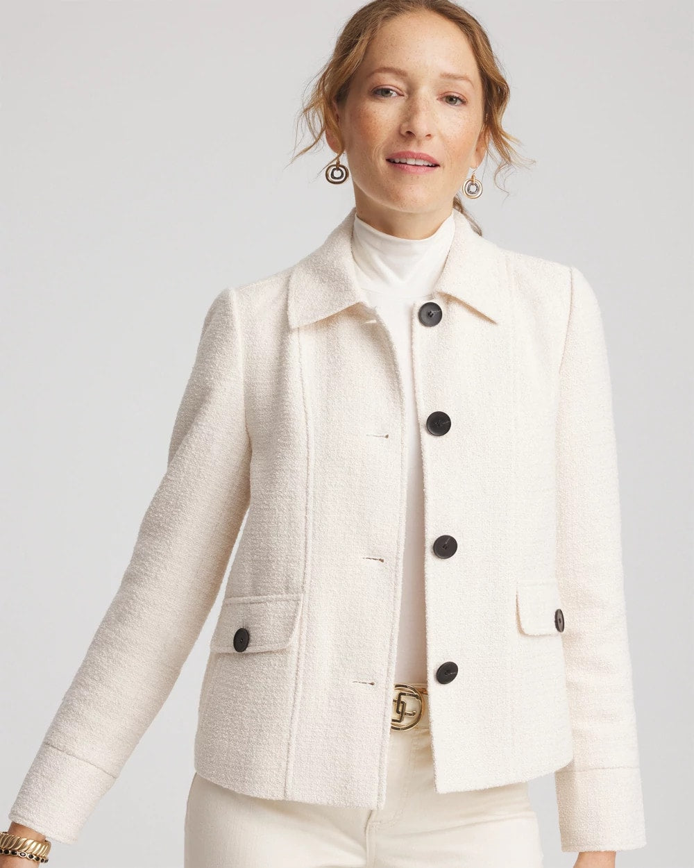 Chico's On Sale - Bouclé Chore Jacket
