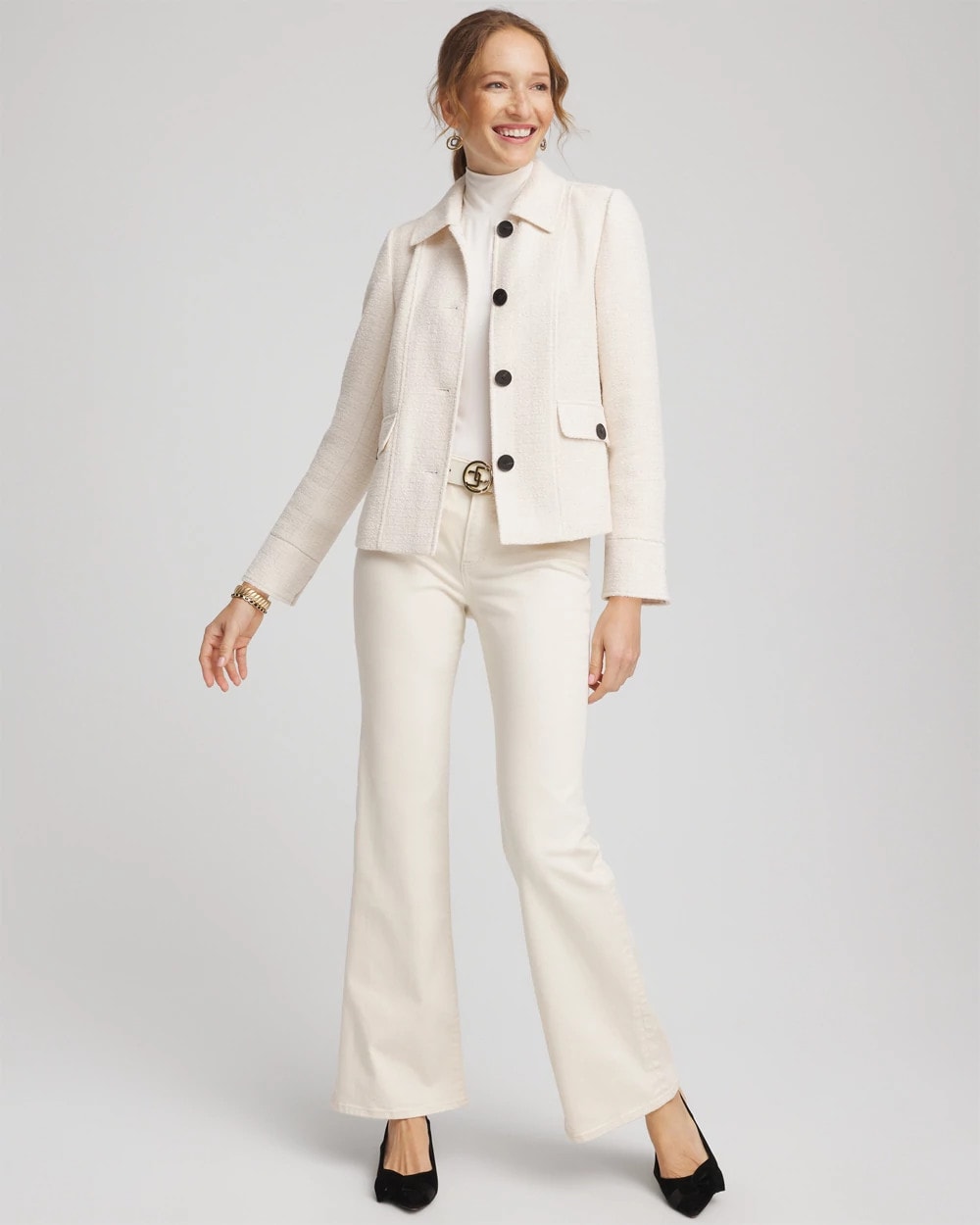 Chico's On Sale - Bouclé Chore Jacket