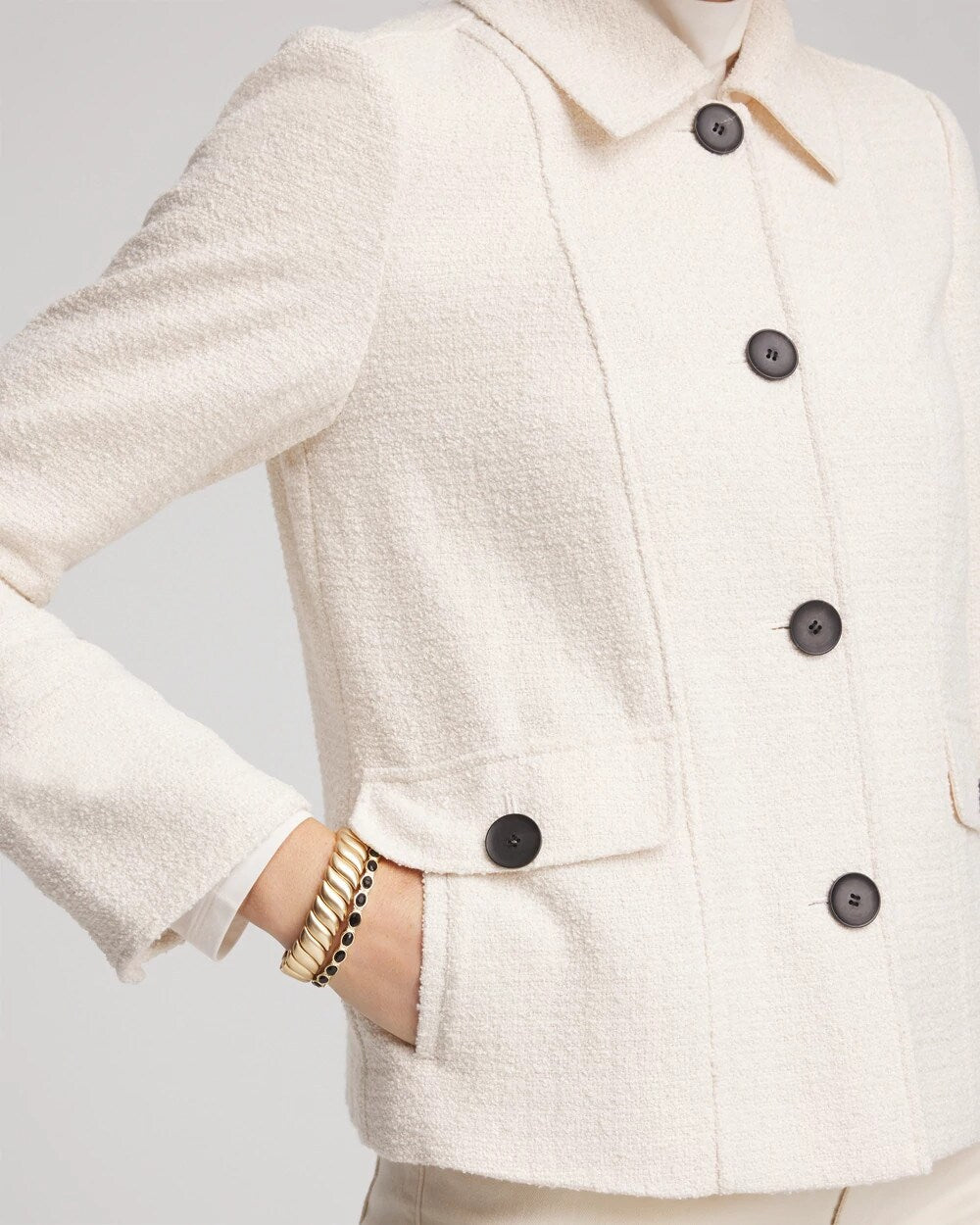 Chico's On Sale - Bouclé Chore Jacket