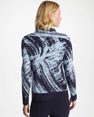 Chico's Online - Zenergy® Luxe Sketch Funnelneck Top