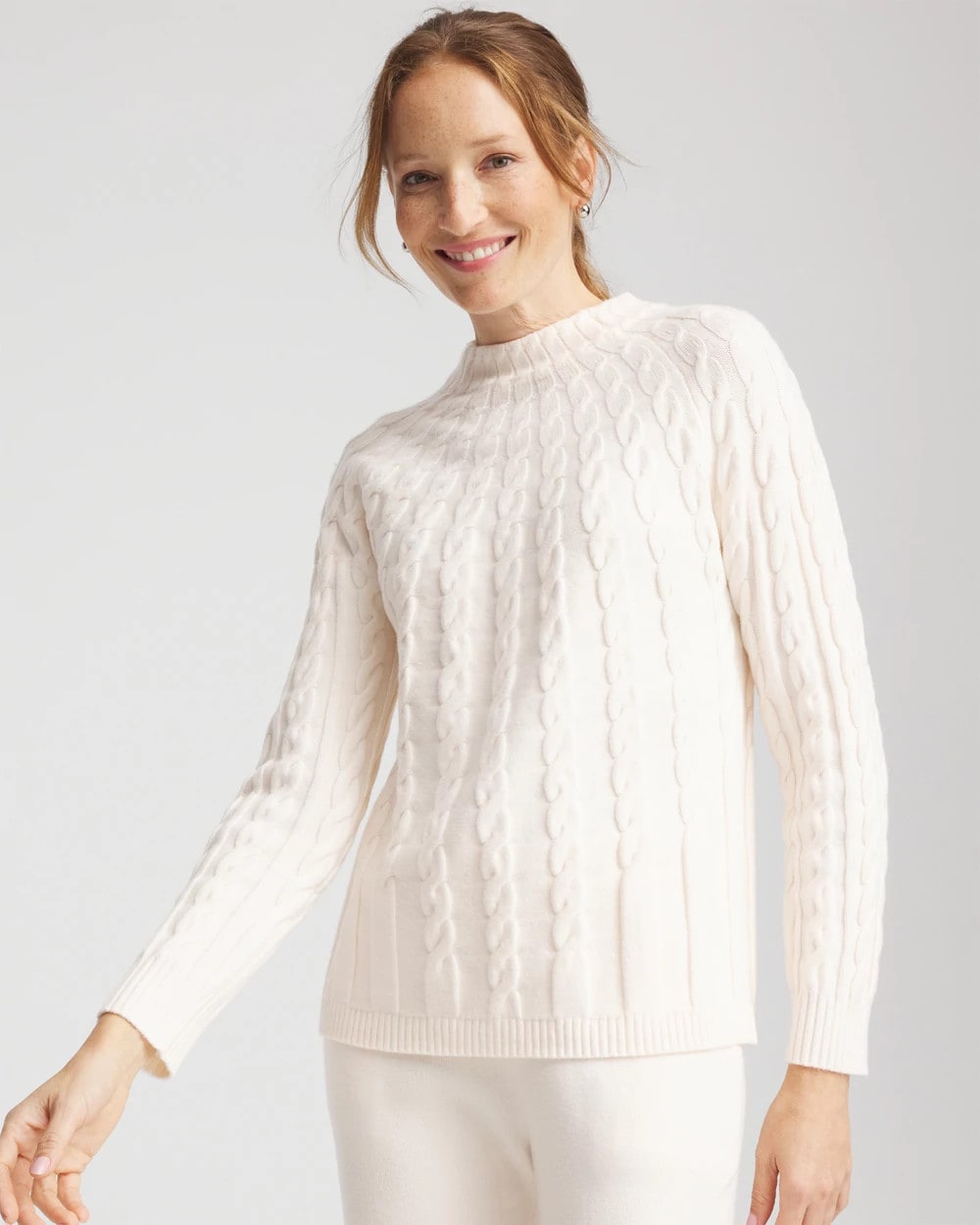 Chico's Discount - Zenergy® Luxe Cable Sweater
