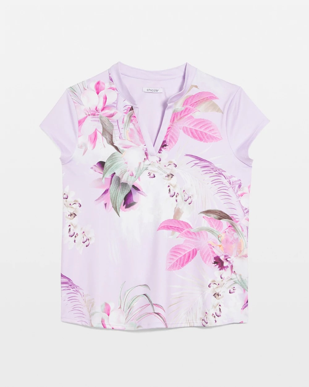 Chico's US - Zenergy® UPF Floral Polo