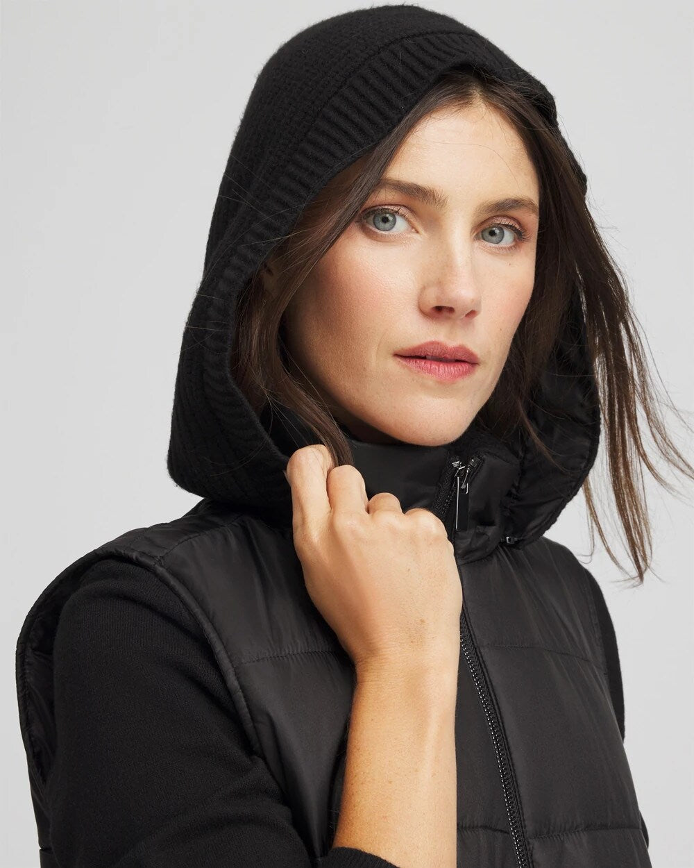 Chico's On Sale - Zenergy® Quilted Hooded Vest