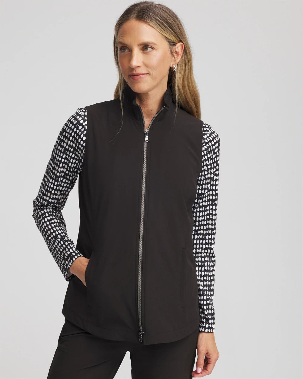 Chico's / Zenergy® UPF Front-Zip Travel Vest