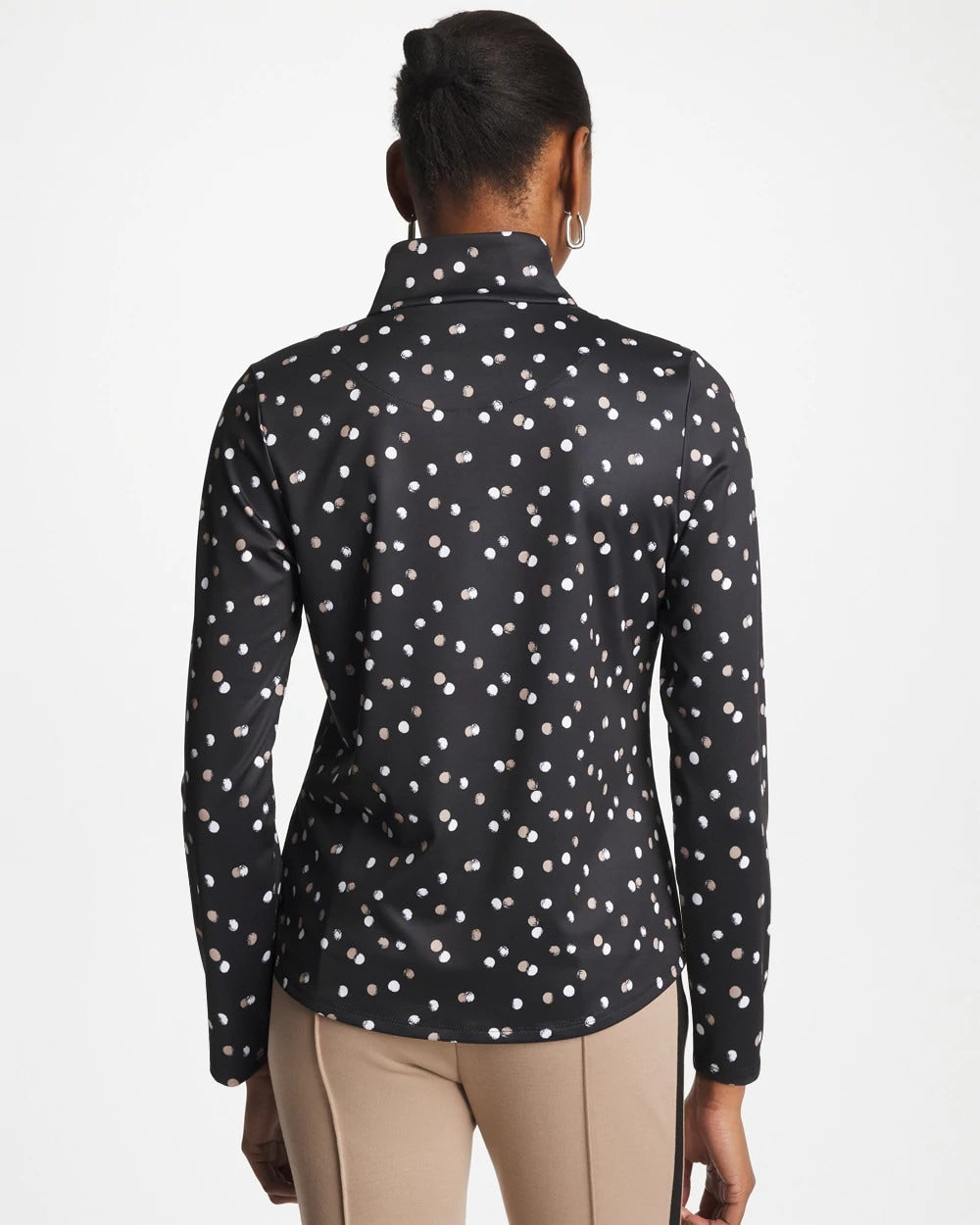 Chico's On Sale - Zenergy® UPF Spotted Half Zip