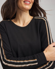 Chico's For Sale - Zenergy® Lattice-Trim Pullover Top
