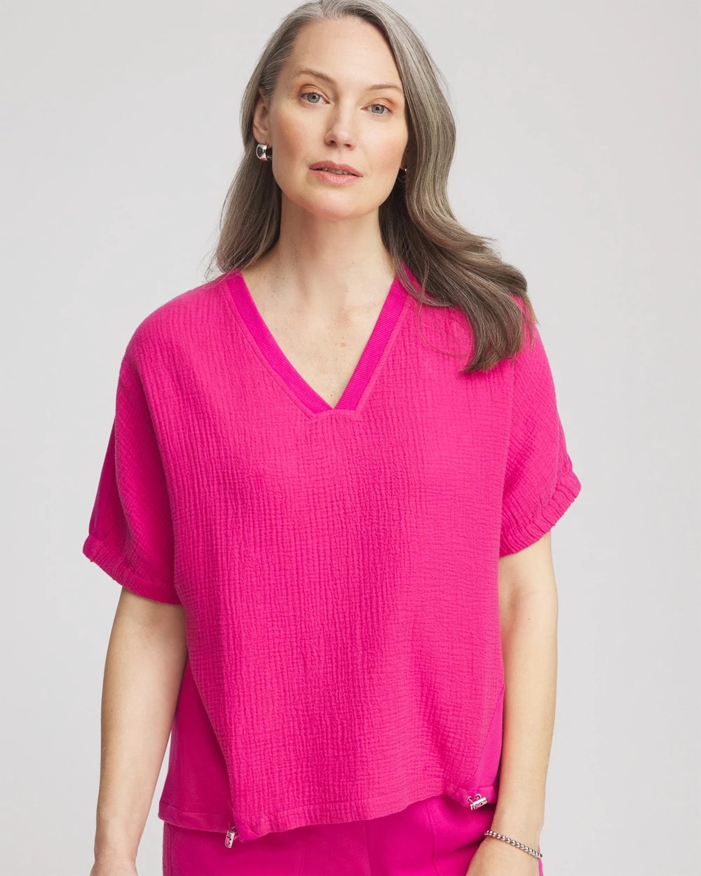 Chico's Outlet - Zenergy® Gauze Lounge Shirt