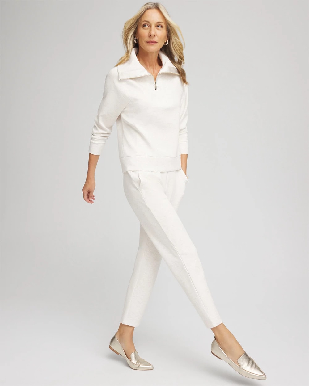Chico's US - Zenergy® Heathered Ankle Pants