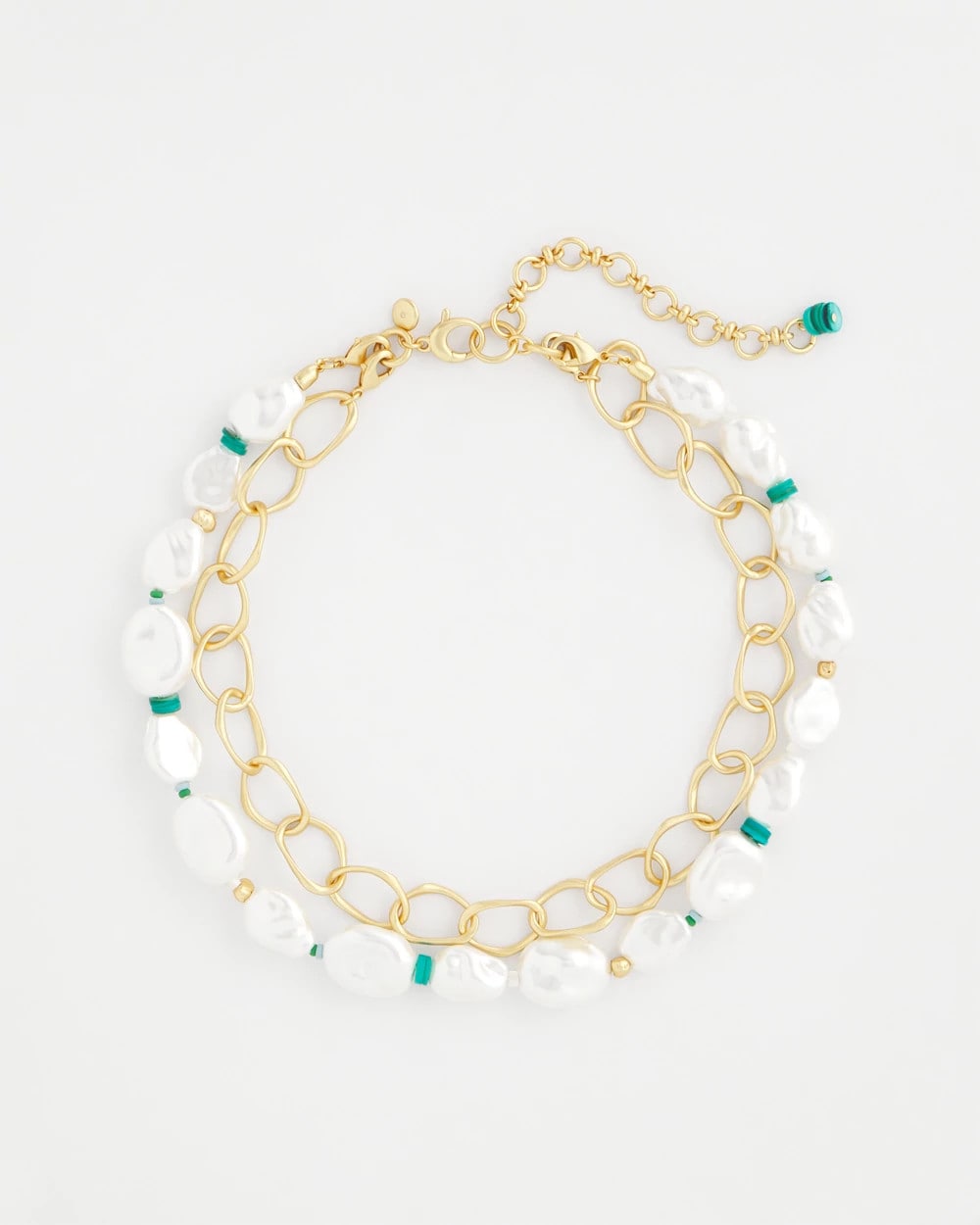 Chico's Sale - Pearlescent Goldtone Collar Necklace