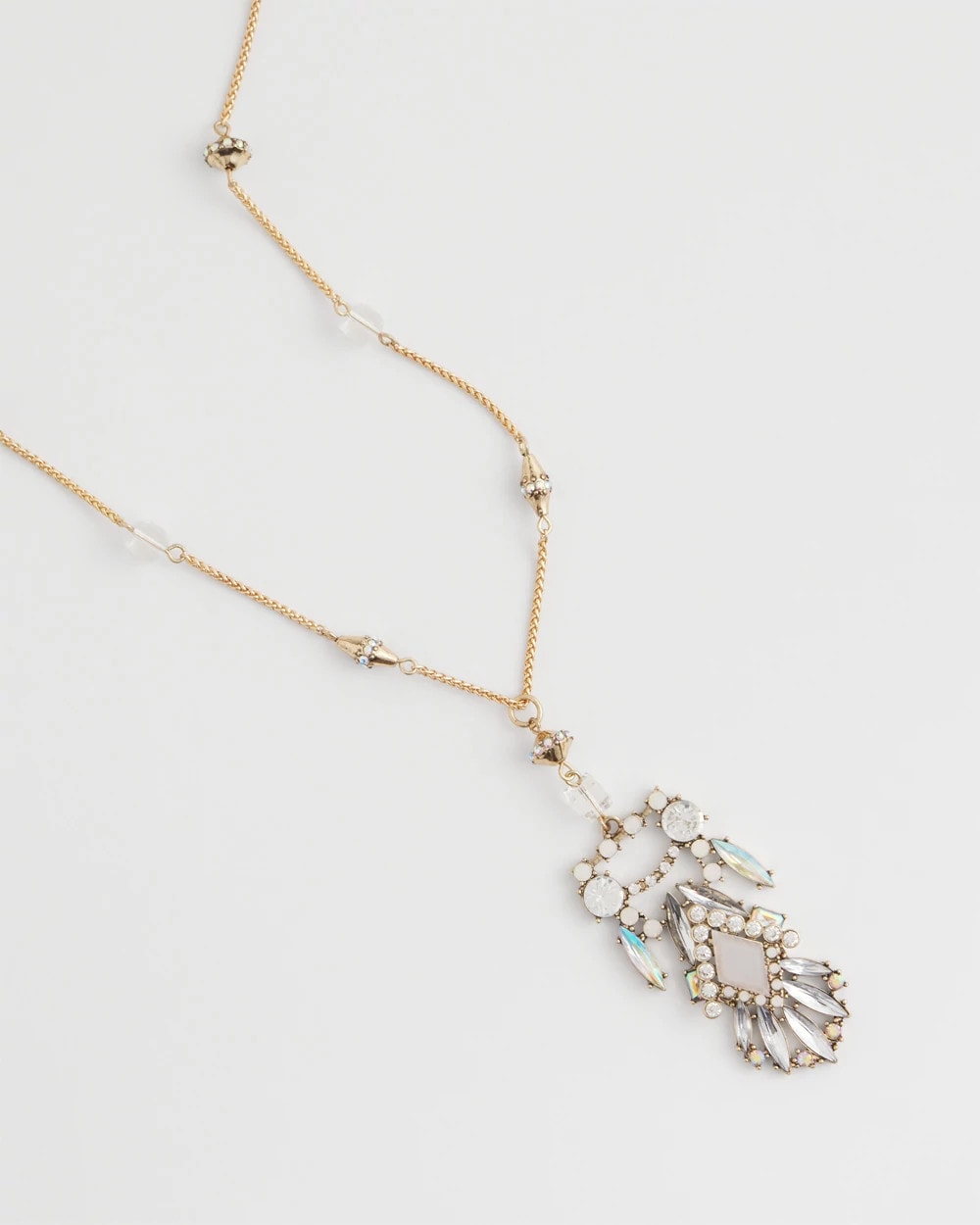 Chico's Outlet - Adjustable Opalescent Pendant Necklace