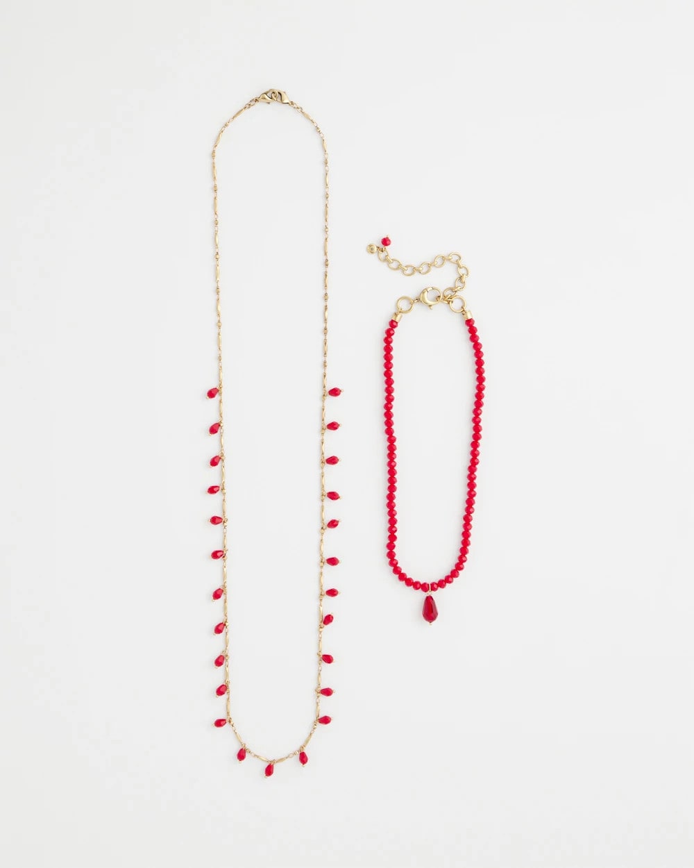 Chico's Online - Convertible Red Necklace