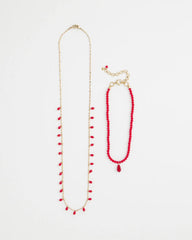 Chico's Online - Convertible Red Necklace