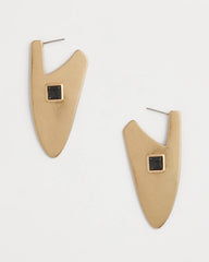 Chico's On Sale - Gold Triangle Linear Earrings